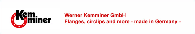 Werner Kemminer GmbH Flanschringen, Spannringen, Reifen und Bunde 